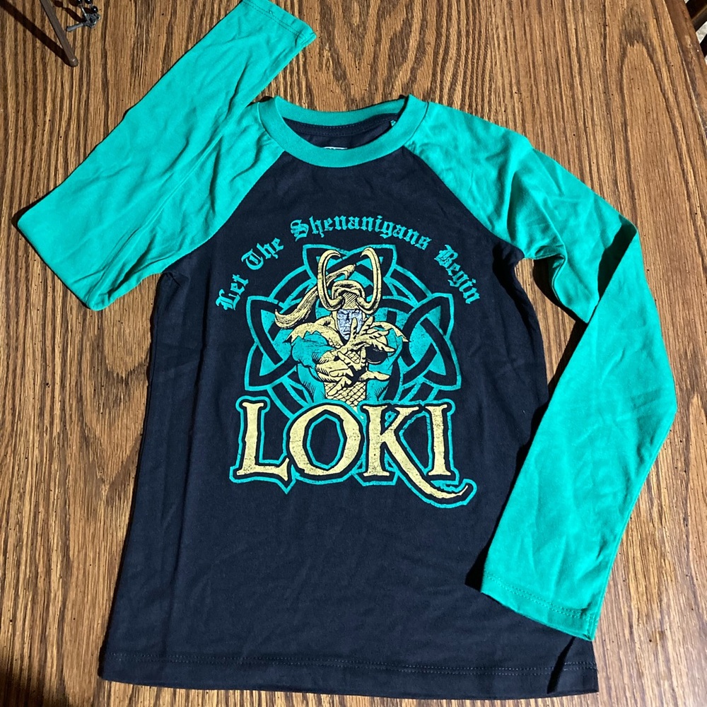 Boys Marvel Long Sleeve Tee